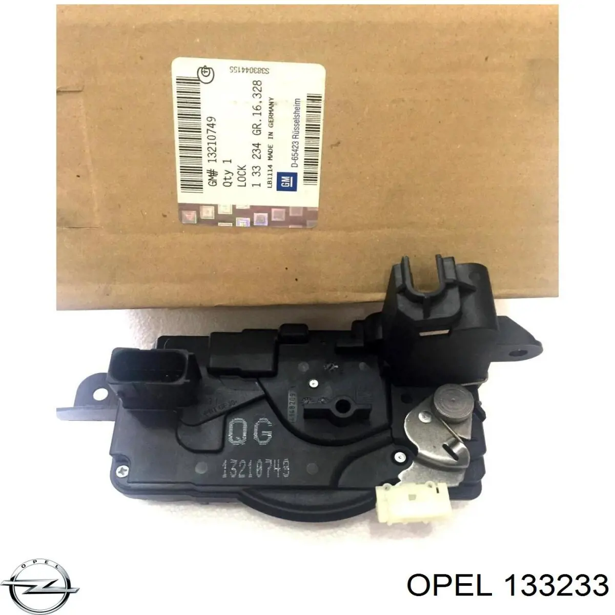 Замок передньої двері, лівої Opel 133233 ціна, від 21.23 USD