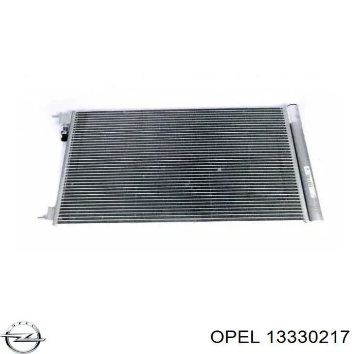 Конденсатор кондиціонера Opel 13330217 ціна, від 76.35 USD