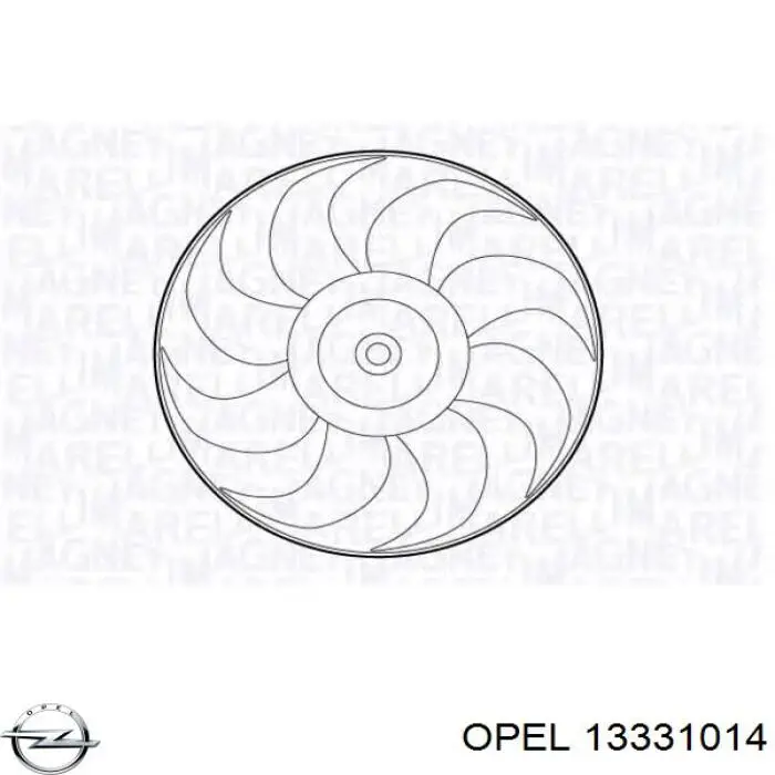 Купити CFF232000P Mahle Original Електровентилятор охолодження в зборі (двигун + крильчатка)