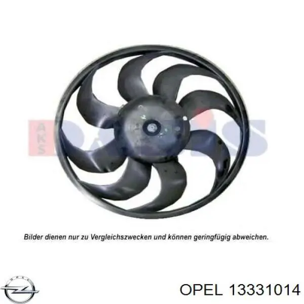 Вентилятор радіатора Mahle Original CFF232000P ціна, від 61.18 USD
