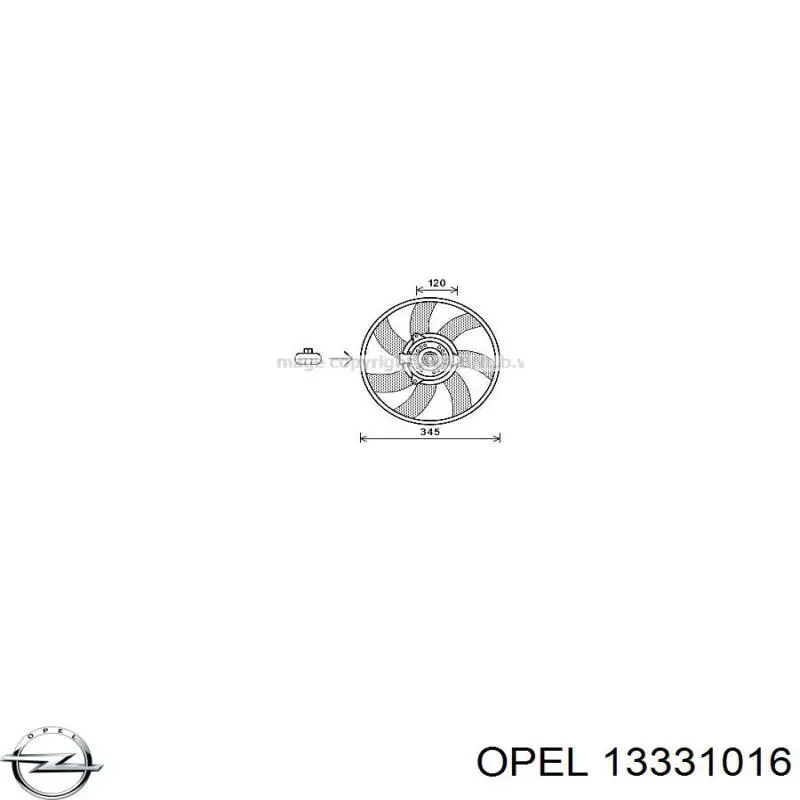 CFF234000P Mahle Original Вентилятор системи охолодження правий