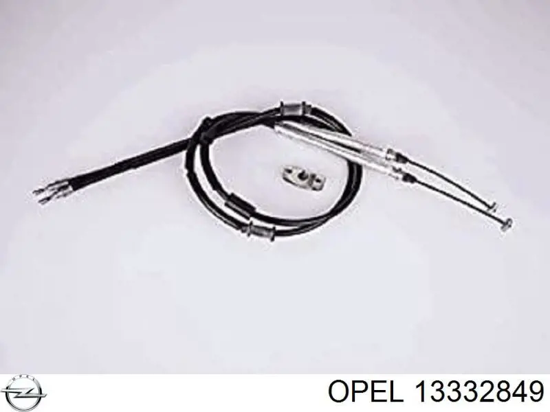 Купити 522044 Opel Трос ручного гальма задній, правий/лівий