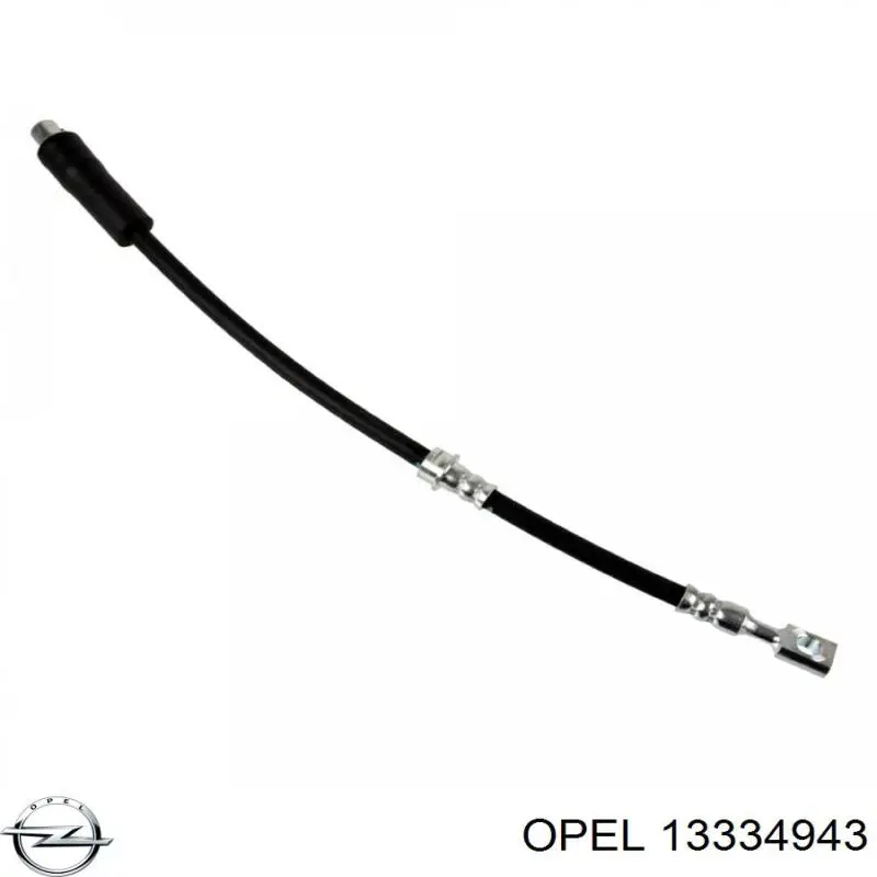 Шланг гальмівний передній Opel 13334943 ціна, від 6.48 USD
