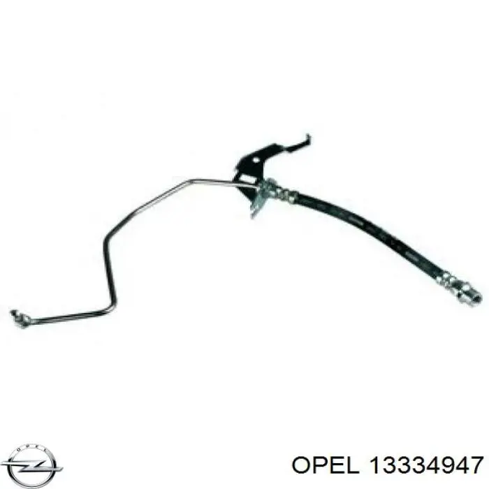 Шланг гальмівний задній, лівий Opel 13334947 ціна, від 17.47 USD