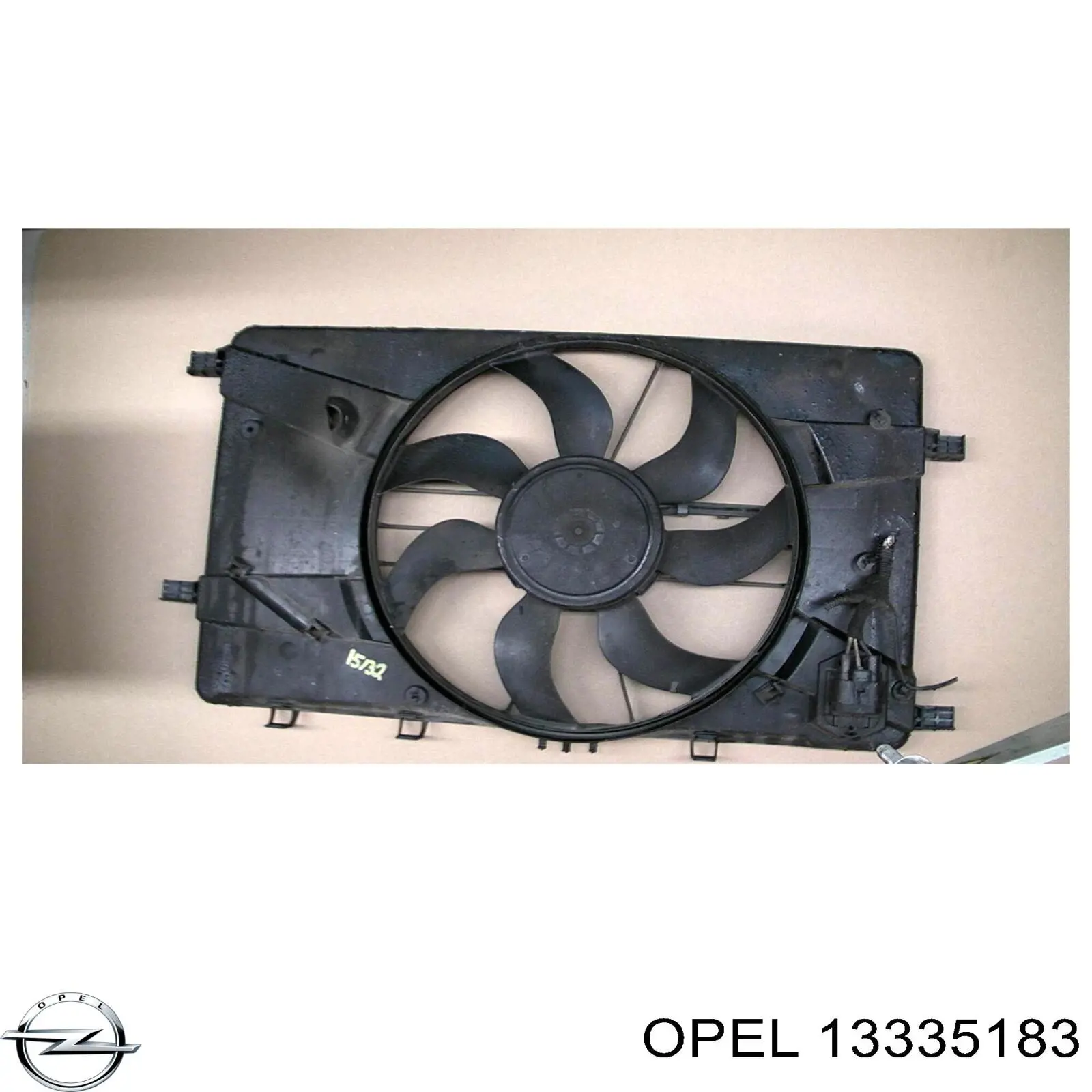 Вентилятор радіатора Opel 13335183 ціна, від 85.38 USD