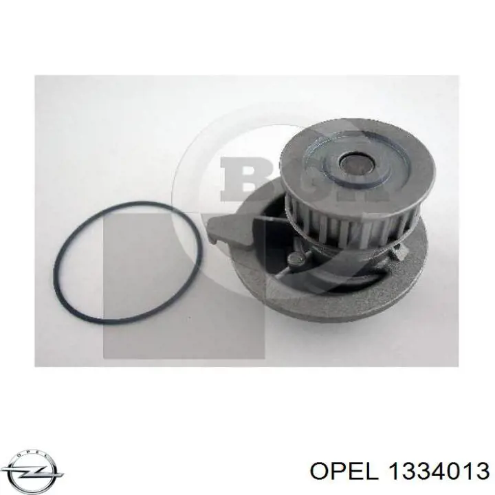 1334013 Opel помпа водяна, (насос охолодження)