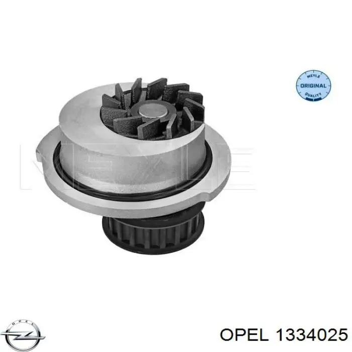Помпа охолодження Opel 1334025 ціна, від 24.30 USD