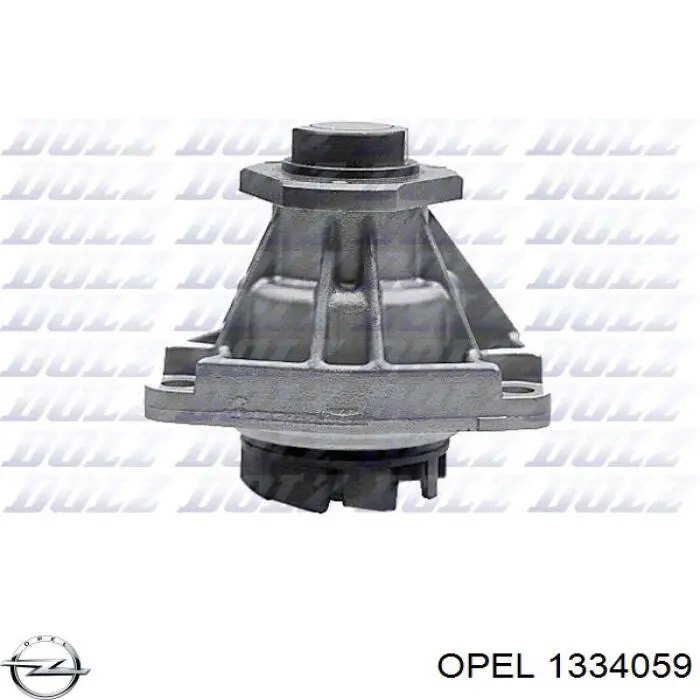 1334059 Opel помпа водяна, (насос охолодження)