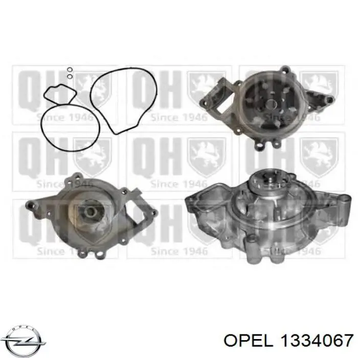 Купити 1334067 Opel Насос охолоджуючої рідини