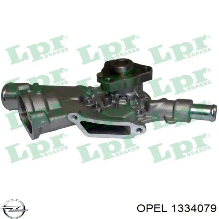 Помпа охолодження Opel 1334079 ціна, від 43.09 USD