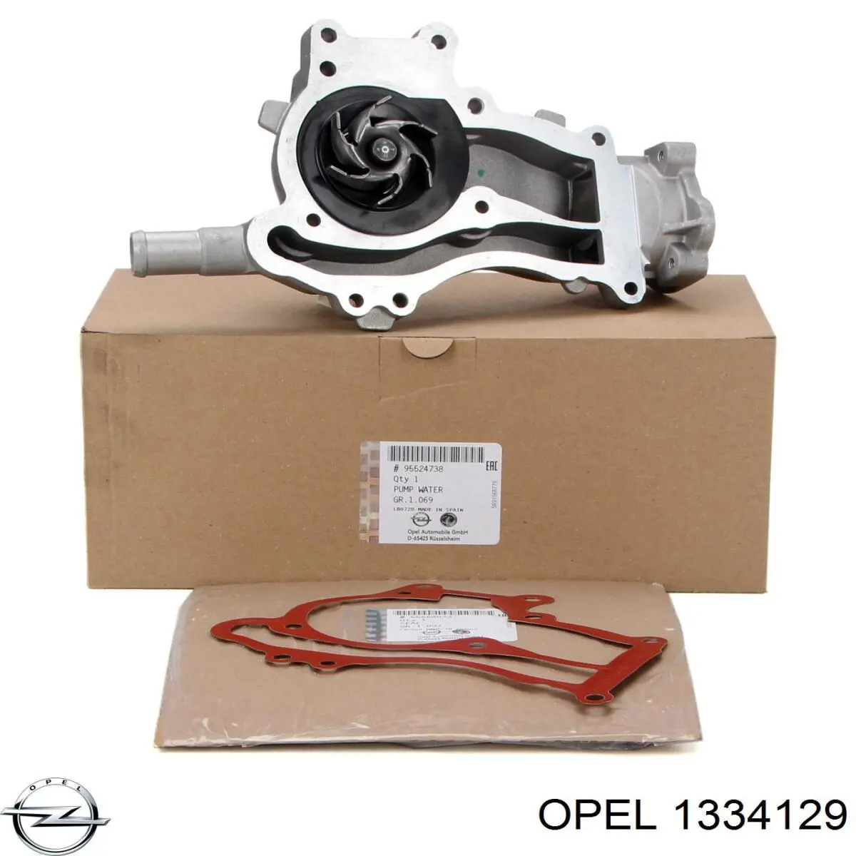 Прокладка водяної помпи Opel 1334129 ціна, від 5.96 USD
