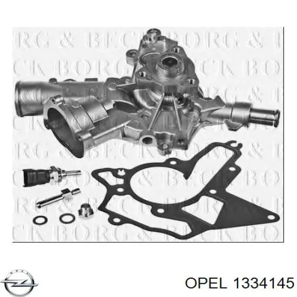 Купити 1334145 Opel Насос охолоджуючої рідини