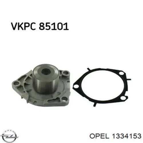 Купити 1334153 Opel Насос охолоджуючої рідини