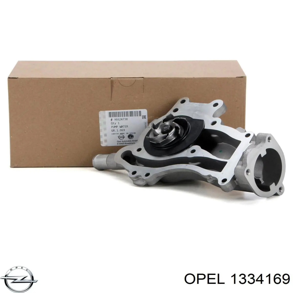 Водяний насос Opel 1334169