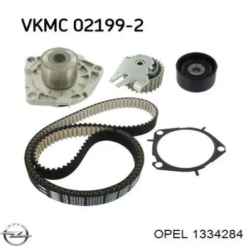 Помпа охолодження Opel 1334284 ціна, від 42.43 USD