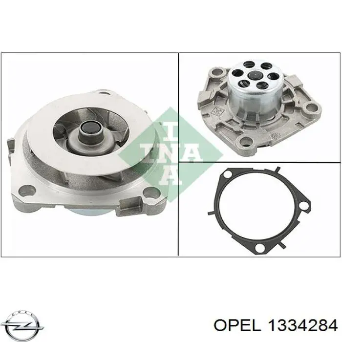 Купити 1334284 Opel Насос охолоджуючої рідини