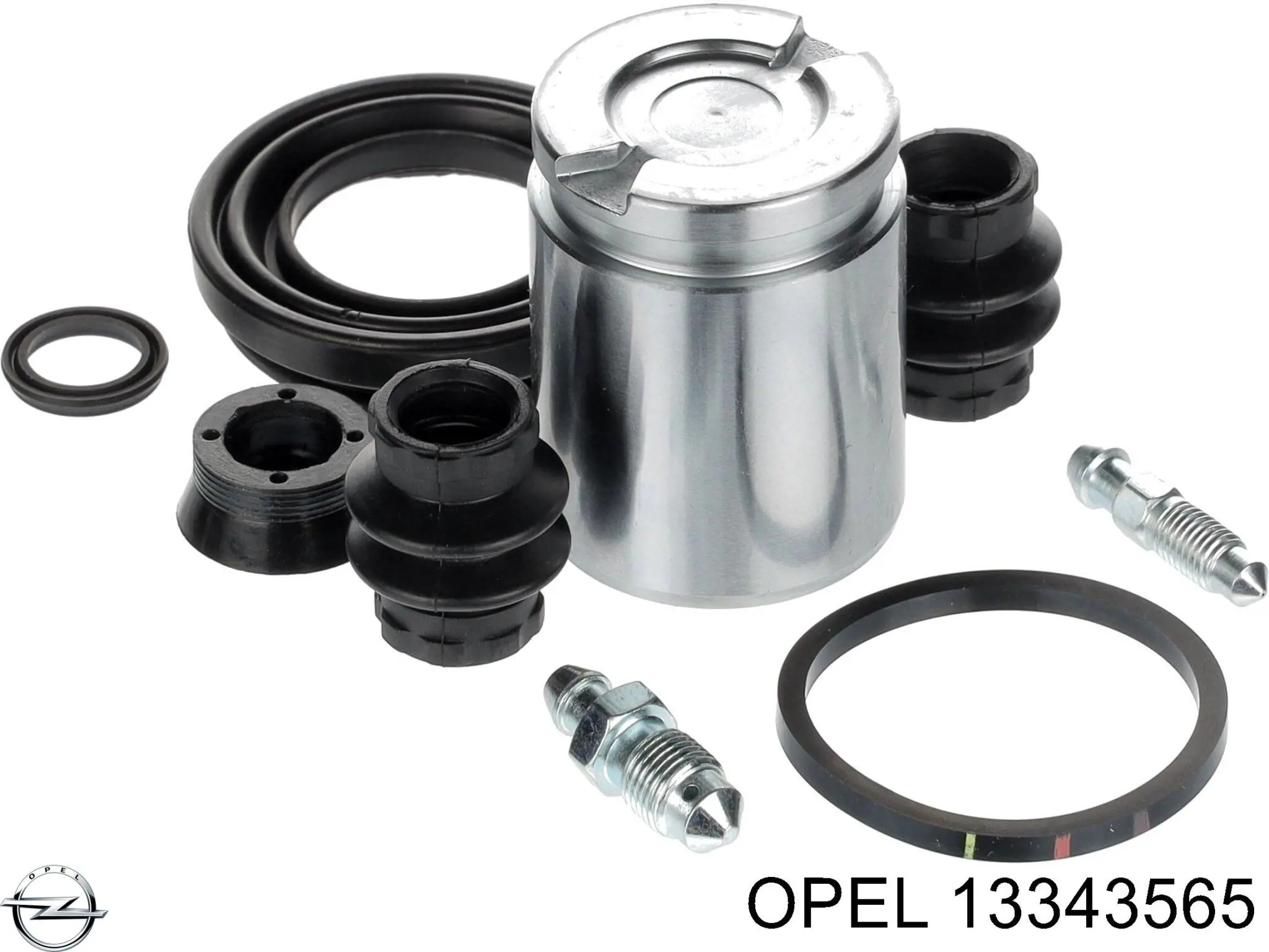 13343565 Opel супорт гальмівний задній лівий
