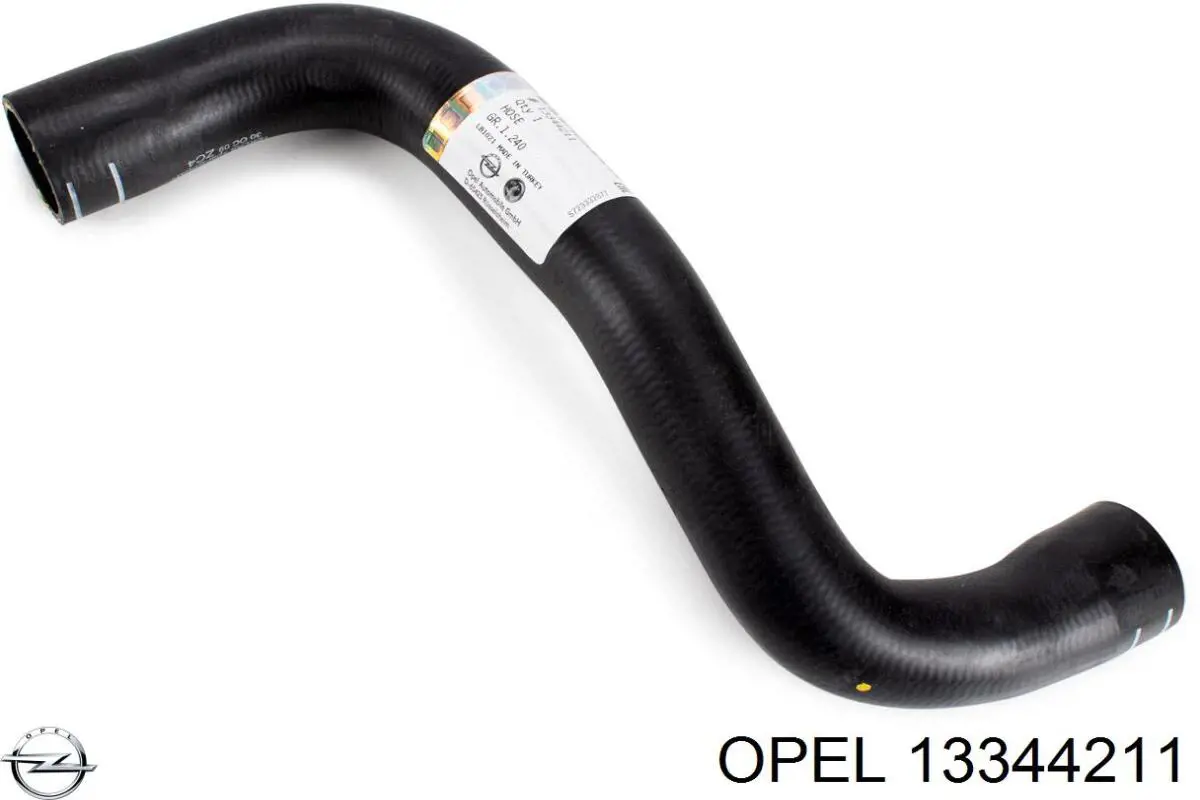 Шланг/патрубок радіатора охолодження, нижній Opel 13344211 ціна, від 12.86 USD