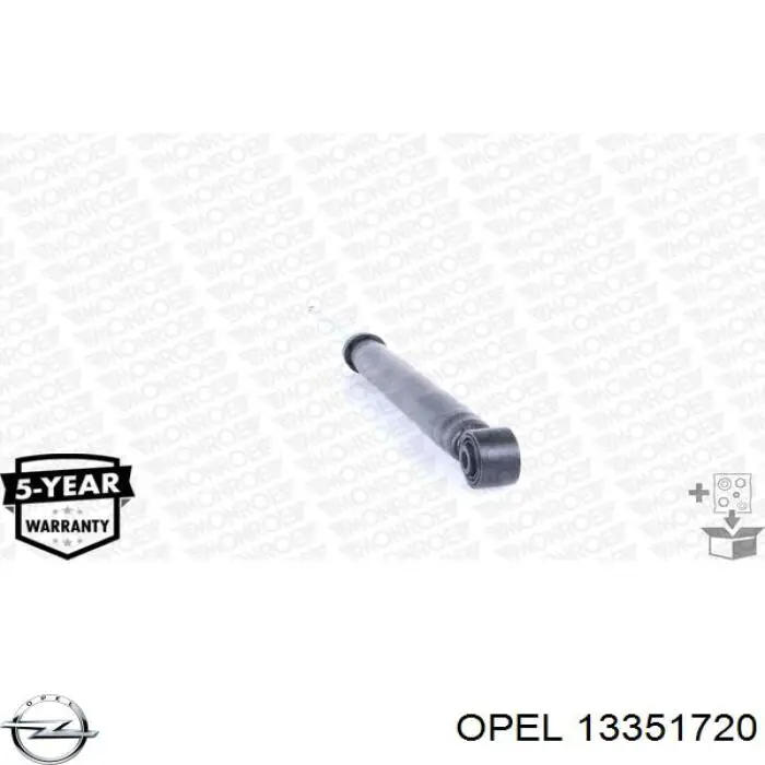 Купити 13351720 Opel Стійка амортизатора задня