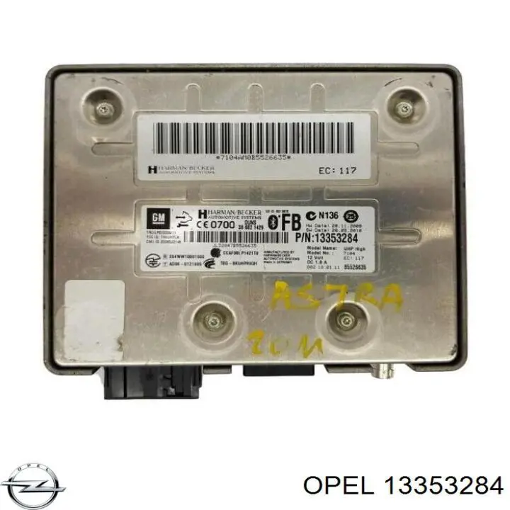 Купити 13353284 Opel Блок керування Bluetooth