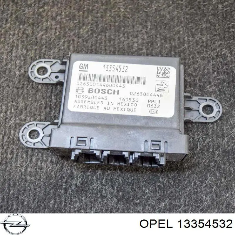 Модуль керування (ЕБУ) парктроніком Opel 13354532 ціна, від 27.84 USD