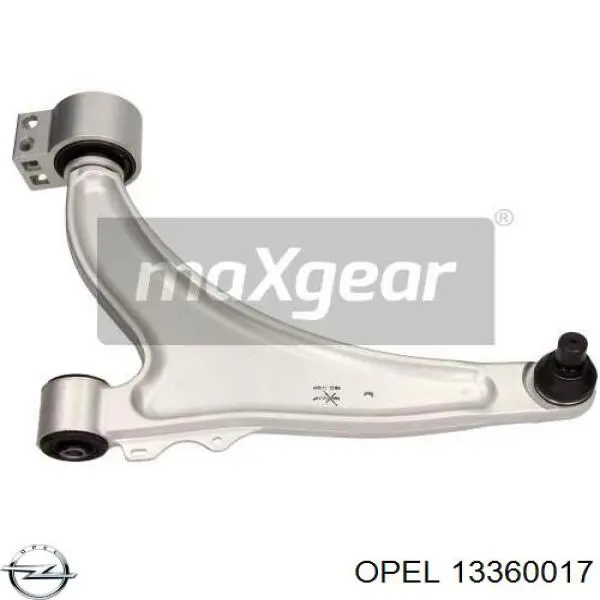 13360017 Opel Поперечний важіль