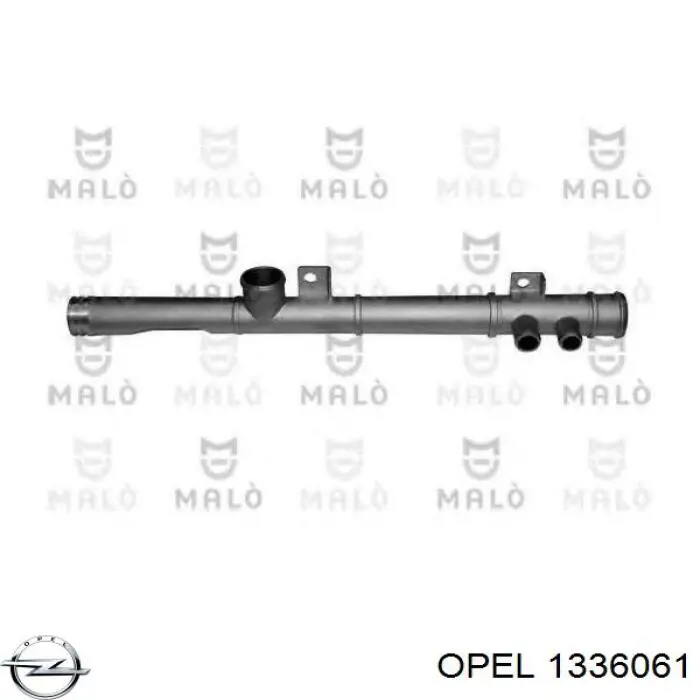 1336061 Opel фланець системи охолодження (трійник)