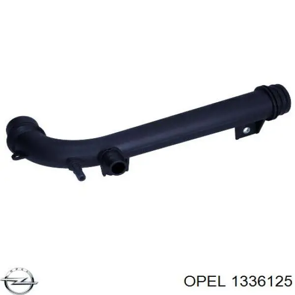 1336125 Opel Шланг/патрубок радіатора охолодження, нижній