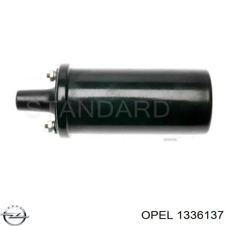 1336137 Opel шланг/патрубок радіатора охолодження, нижній