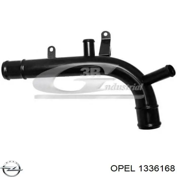 1336168 Opel шланг/патрубок системи охолодження