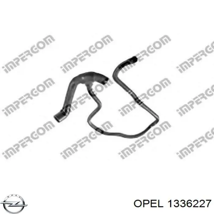 Шланг/патрубок системи охолодження Opel 9128347 ціна, від 26.03 USD