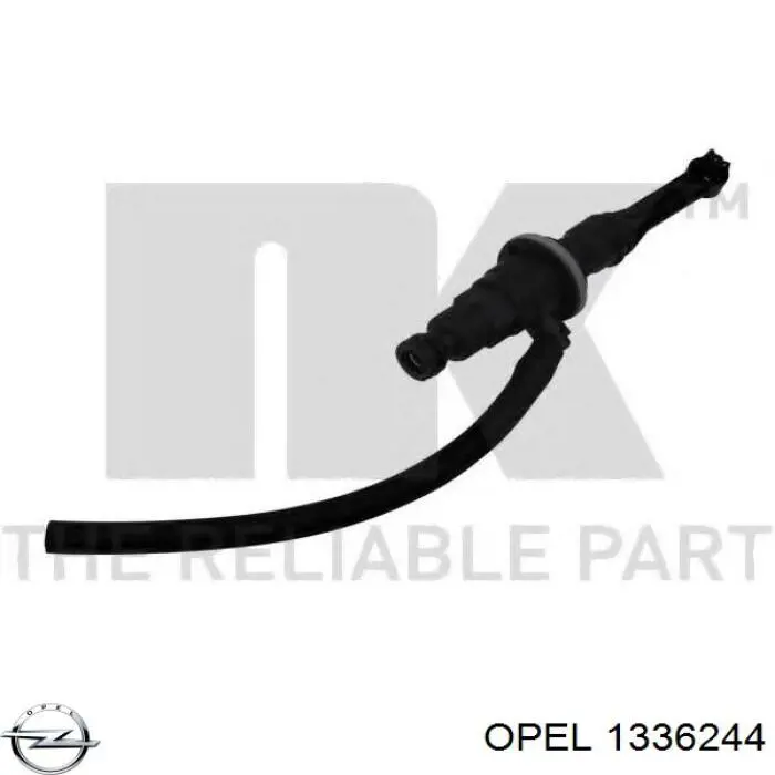 Шланг/патрубок радіатора охолодження, нижній Opel 1336244 ціна, від 10.83 USD