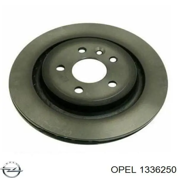 1336250 Opel шланг/патрубок радіатора охолодження, верхній