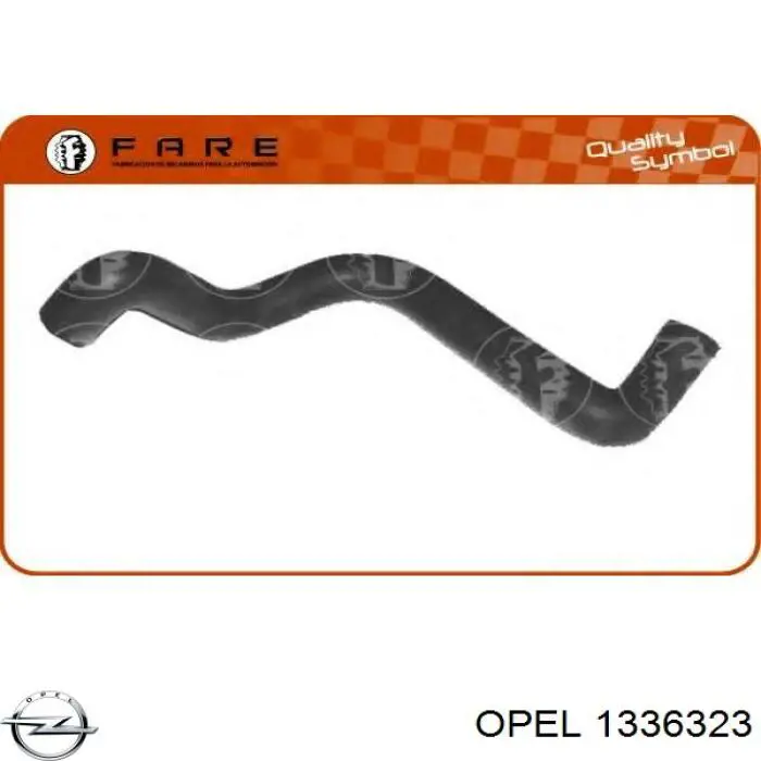 Вихлоп Opel 1336323 ціна, від 18.90 USD