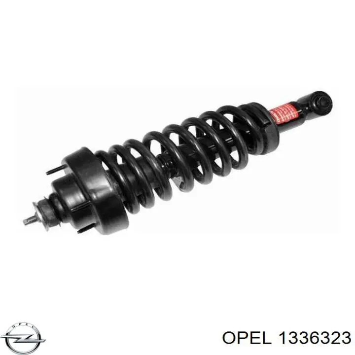 Купити 1336323 Opel Глушник вихлопних газів кінцевий