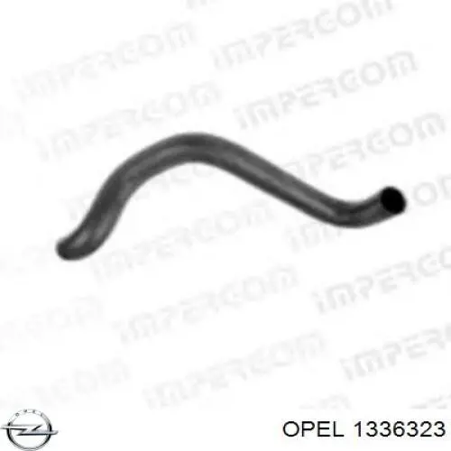 1336323 Opel Глушник, задня частина