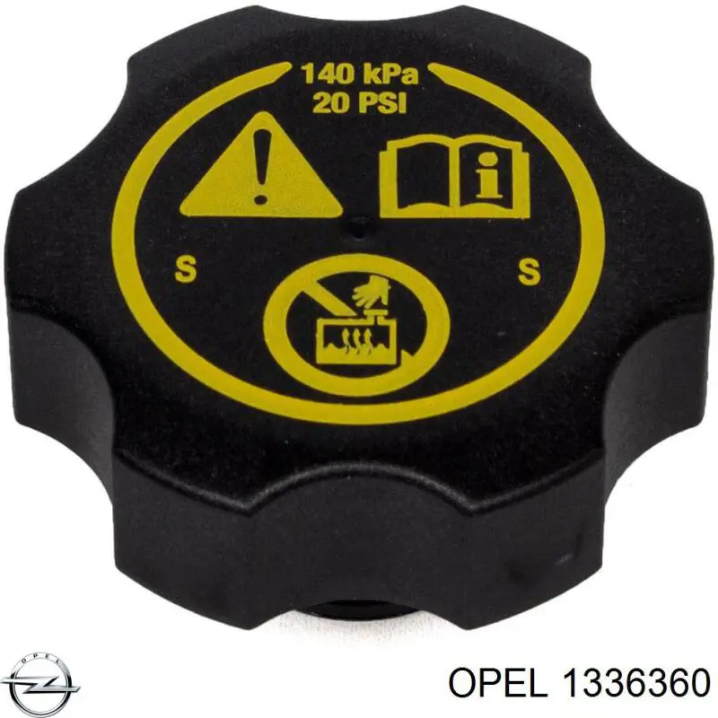 Купити 1336360 Opel Шланг розширювального бачка, верхній