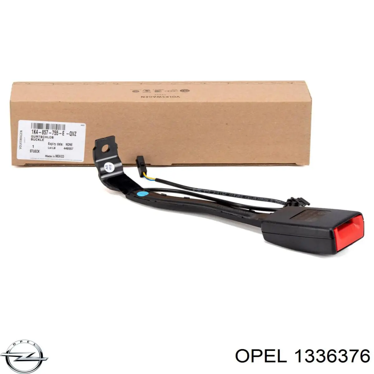 Штуцер блоку системи охолодження 1336376 Opel