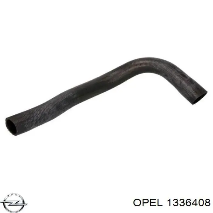 1336408 Opel Патрубок системи охолодження