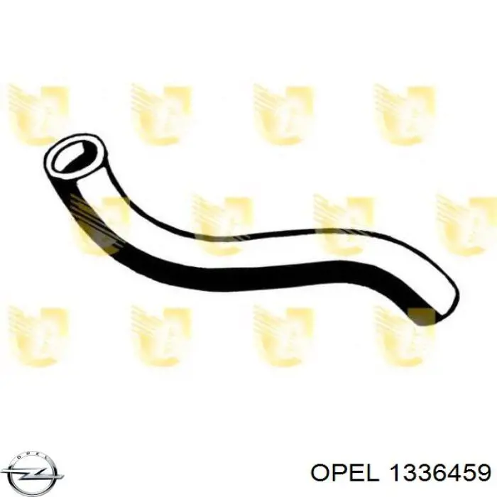 1336459 Opel шланг/патрубок водяного насосу, приймальний