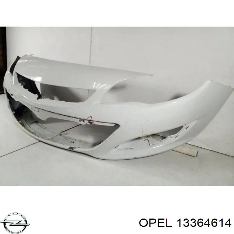 Бампер на авто Opel 13364614 ціна, від 95.79 USD