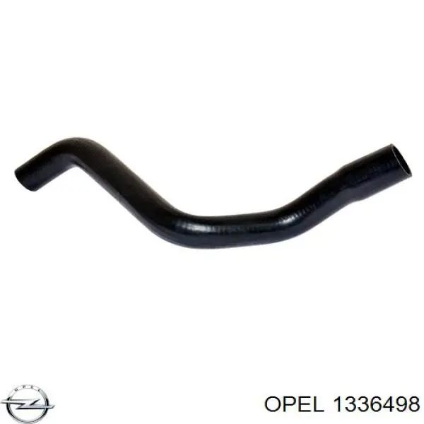 1336498 Opel Шланг/патрубок радіатора охолодження, нижній