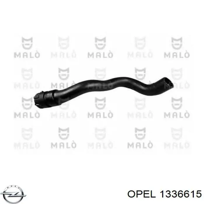 13346364 General Motors Патрубок системи охолодження