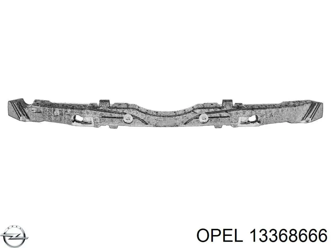 Абсорбер бампера переднього Opel 13368666 ціна, від 53.25 USD