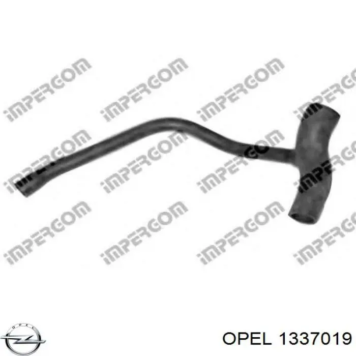1337019 Opel шланг/патрубок водяного насосу, нагнітаючий