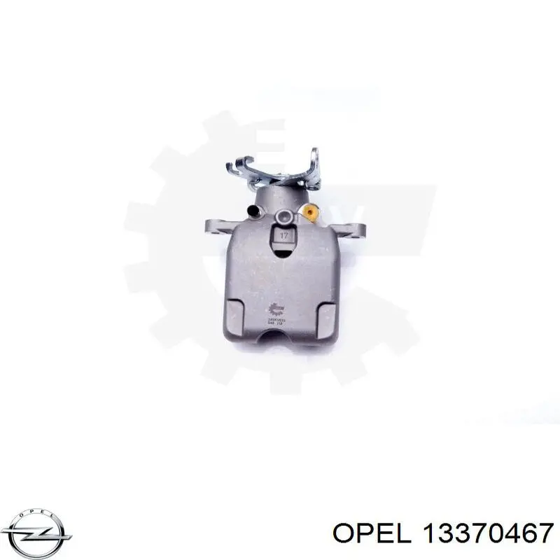 13370467 Opel супорт гальмівний задній лівий