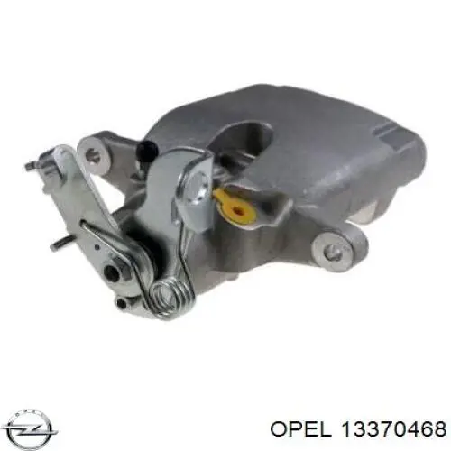 13370468 Opel Супорт гальмівний задній правий
