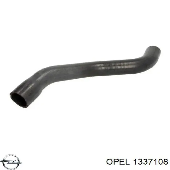 1337108 Opel шланг/патрубок радіатора охолодження, нижній