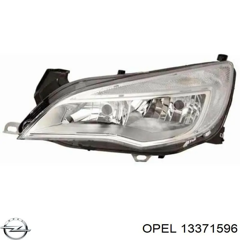 1216725 Opel Фара правая