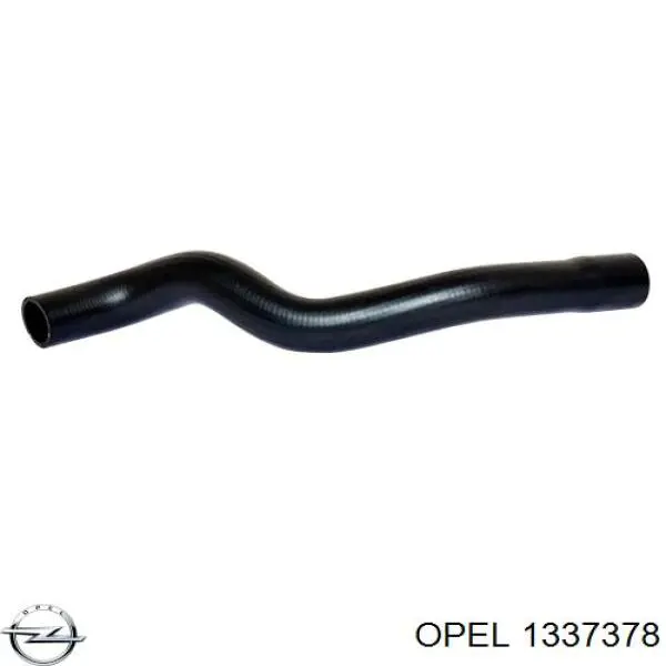 1337378 Opel шланг/патрубок радіатора охолодження, нижній